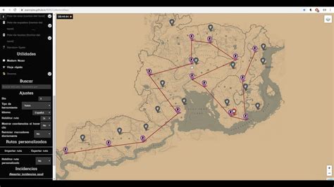 mapa coleccionista rdr2.